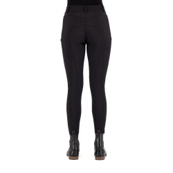 Reithose Euro-Star Empressive FullGrip Schwarz