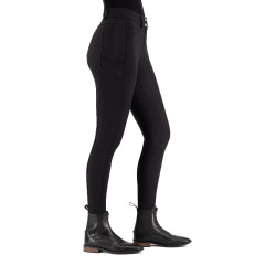 Reithose Euro-Star Empressive FullGrip Schwarz
