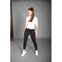 Wettkampf-Poloshirt Mesh Euro-Star Flying Flexible Weiß Weiß Wettkampf-Poloshirt Mesh Euro-Star Flying Flexible Weiß Weiß