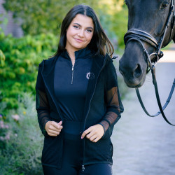Insektenabwehrjacke Imperial Riding Fly away Schwarz