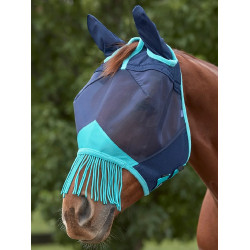 Weatherbeeta ComFiTec Deluxe Mesh Fliegenmaske mit Ohren und Fransen Weatherbeeta ComFiTec Deluxe Mesh Fliegenmaske mit Ohren und Fransen