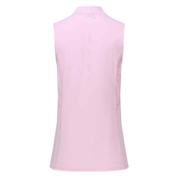 Ärmelloses Tech-Poloshirt HV Polo Maxime Pink Rosa