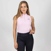 Ärmelloses Tech-Poloshirt HV Polo Maxime Pink Rosa Ärmelloses Tech-Poloshirt HV Polo Maxime Pink Rosa