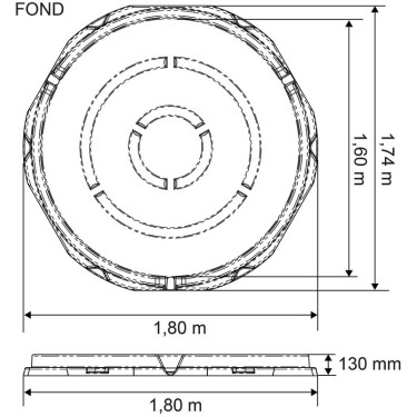 Râtelier hexagonal RPE moyen modèle La Gée Râtelier hexagonal RPE moyen modèle La Gée