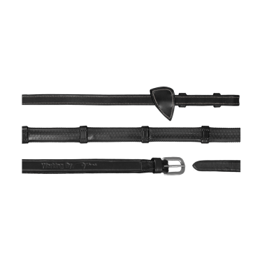 Gummizügel 1/2 mit 7 Stoppern Working By Dy'on Schwarz