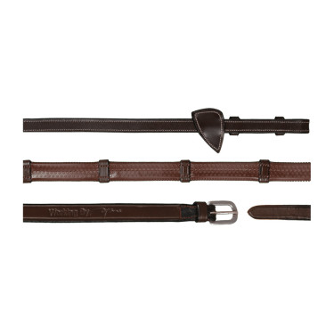 Gummizügel 1/2 mit 7 Stoppern Working By Dy'on Braun Gummizügel 1/2 mit 7 Stoppern Working By Dy'on Braun