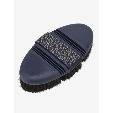LeMieux Flexi Pferdehaar-Bürste Marine Marineblau