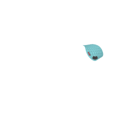 Satteldecke für Spielzeug-Mini-Pony LeMieux Azur Blau