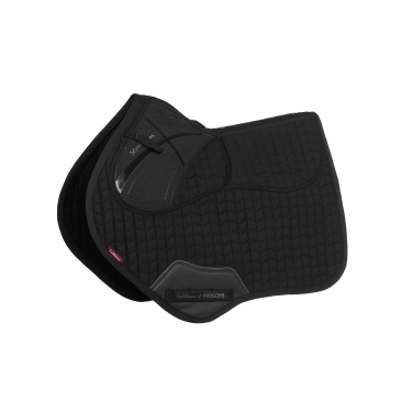 LeMieux Close Contact ProSorb Sattelkissen mit 2 Taschen Schwarz