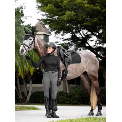 LeMieux Close Contact ProSorb Sattelkissen mit 2 Taschen Schwarz