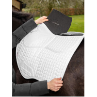 LeMieux Close Contact ProSorb Sattelkissen mit 2 Taschen Schwarz LeMieux Close Contact ProSorb Sattelkissen mit 2 Taschen Schwarz