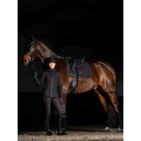 LeMieux Stoßdämpfende Schabracke Dressur Square ProSorb 2 Taschen Schwarz LeMieux Stoßdämpfende Schabracke Dressur Square ProSorb 2 Taschen Schwarz