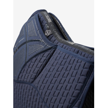 LeMieux Stoßdämpfende Schabracke Dressur Square ProSorb 2 Taschen Marine Marineblau