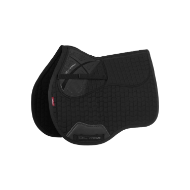 LeMieux stoßdämpfende Schabracke ProSorb Mixte Square mit 2 Taschen Schwarz