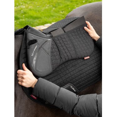 LeMieux Quilted ProSorb 3 Taschen Sattelkissen mit Keilen LeMieux Quilted ProSorb 3 Taschen Sattelkissen mit Keilen