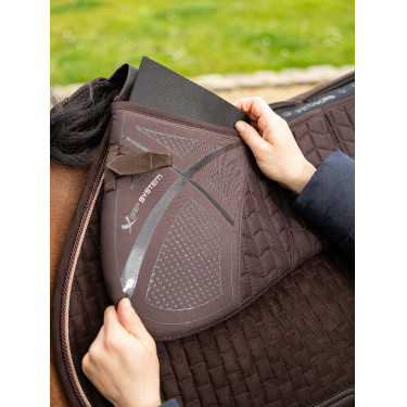 LeMieux Quilted ProSorb 3 Taschen Sattelkissen mit Keilen LeMieux Quilted ProSorb 3 Taschen Sattelkissen mit Keilen