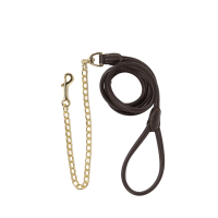 Longe Präsentation aus Leder Kentucky Braun