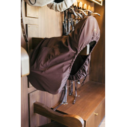 Satteldecke mit Goldplatte Kentucky Braun