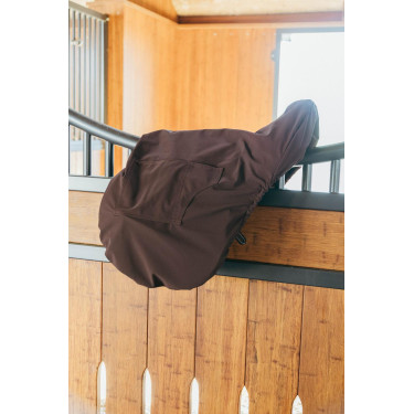 Satteldecke mit Goldplatte Kentucky Braun