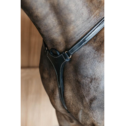 Fünfpunktbrustblatt mit Elastik D Collection Dy'on Schwarz