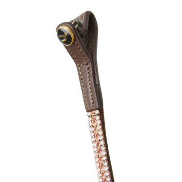 Stirnband Horze Nancy Kristall mit Stirnband Linie Horze Braun / Roségold Stirnband Horze Nancy Kristall mit Stirnband Linie Horze Braun / Roségold
