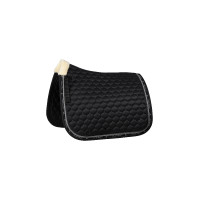 Dressurschabracke Horze Claremont mit Kunstfell Horze Schwarz