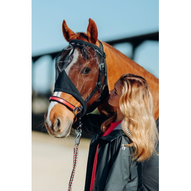 Fliegenschutzmaske Horze Oslo Dunkelmarine Blau Fliegenschutzmaske Horze Oslo Dunkelmarine Blau