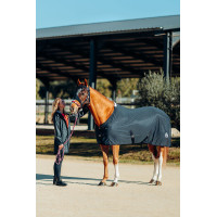 Fliegenschutzmaske Horze Oslo Dunkelmarine Blau