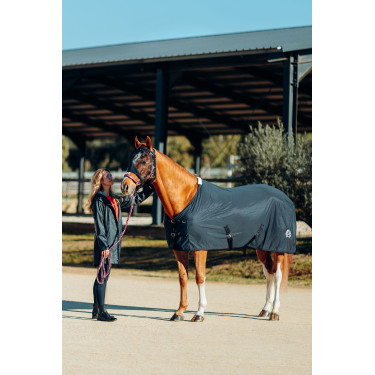 Fliegenschutzmaske Horze Oslo Dunkelmarine Blau Fliegenschutzmaske Horze Oslo Dunkelmarine Blau