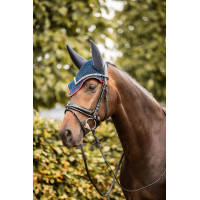 Amory-Ohrhaube für Pferde geräuschdämpfend B Vertigo Dunkelmarine Blau Amory-Ohrhaube für Pferde geräuschdämpfend B Vertigo Dunkelmarine Blau