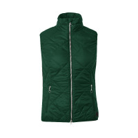 Gilet matelassé léger Horze Martina femme Vert forêt