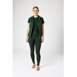 Leichte ärmellose Weste Horze Martina Damen Waldgrün Gr&uuml;n