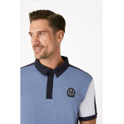 Funktionelles Polo B Vertigo Alec für Herren Unendliches Blau / Weiß