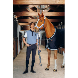 Funktionelles Polo B Vertigo Alec für Herren Unendliches Blau / Weiß