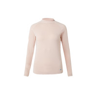 Trainingsshirt Horze Gabriela für Damen mit UV-Schutz Pfirsichrosa Beige