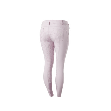 Reithose mit Vollbesatz Horze Kaitlin für Damen mit Blumenmuster Reithose mit Vollbesatz Horze Kaitlin für Damen mit Blumenmuster