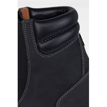 Jodhpur-Stiefeletten Horze Blake aus Leder für Kinder Schwarz Jodhpur-Stiefeletten Horze Blake aus Leder für Kinder Schwarz