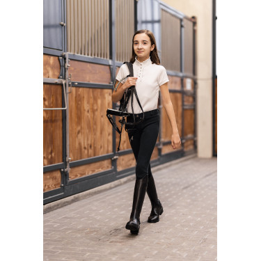 Kinderreithose Horze Felicia Dunkelmarine Blau