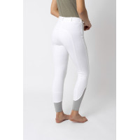 Pantalon d'équitation Horze Felicia fond intégral grip Blanc