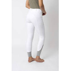 Pantalon d'équitation Horze Felicia fond intégral grip Blanc Pantalon d'équitation Horze Felicia fond intégral grip Blanc