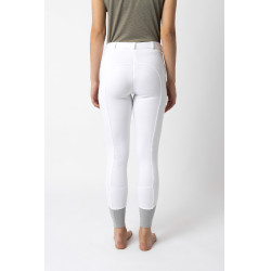 Pantalon d'équitation Horze Felicia fond intégral grip Blanc Pantalon d'équitation Horze Felicia fond intégral grip Blanc