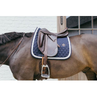 Satteldecke Plaited Cord Dressage Kentucky Marine Marineblau Satteldecke Plaited Cord Dressage Kentucky Marine Marineblau