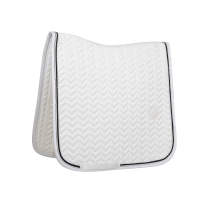 Satteldecke Metal Chain Dressur Kentucky Weiß Weiß Satteldecke Metal Chain Dressur Kentucky Weiß Weiß