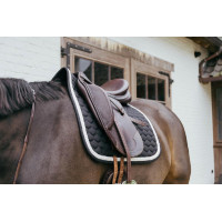 Satteldecke Plaited Cord Dressage Kentucky Marine Marineblau Satteldecke Plaited Cord Dressage Kentucky Marine Marineblau