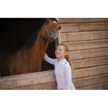 Wettkampf-Poloshirt Pénélope Séville Mesh langärmelig Wettkampf-Poloshirt Pénélope Séville Mesh langärmelig
