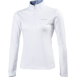 Polo Equithème Mesh langärmelig tailliert Polo Equithème Mesh langärmelig tailliert