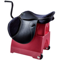 Sattelwagen Saddle Box rollend La Gée Rot Sattelwagen Saddle Box rollend La Gée Rot
