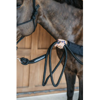 Trainingslonge Dy'on mit Karabinerhaken Schwarz Trainingslonge Dy'on mit Karabinerhaken Schwarz