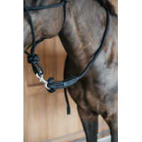 Trainingslonge Dy'on mit Karabinerhaken Schwarz Trainingslonge Dy'on mit Karabinerhaken Schwarz