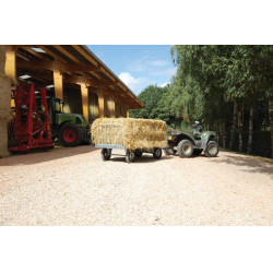 Galvanisierter 4-Rad-Wagen La Gée Galvanisierter 4-Rad-Wagen La Gée